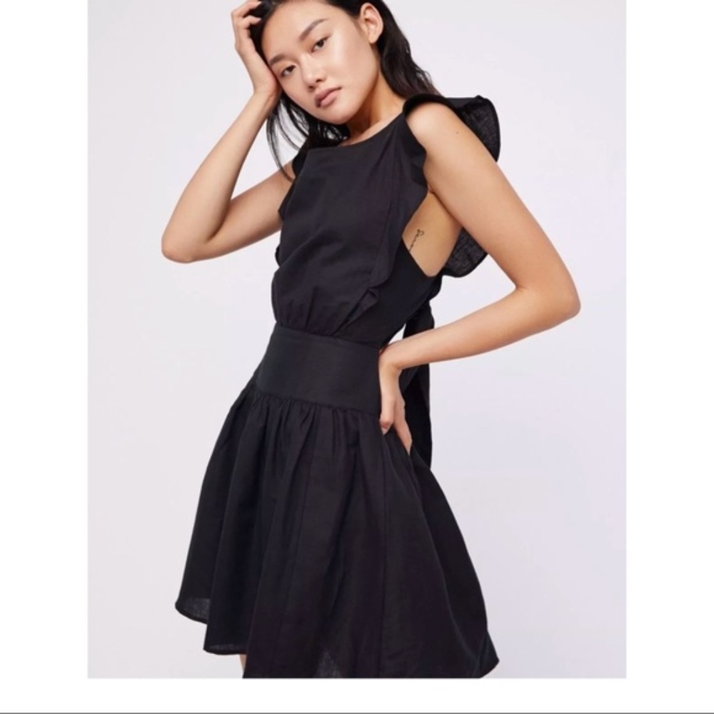 Free People Erin Ruffle Dress - Picture 3 of 6